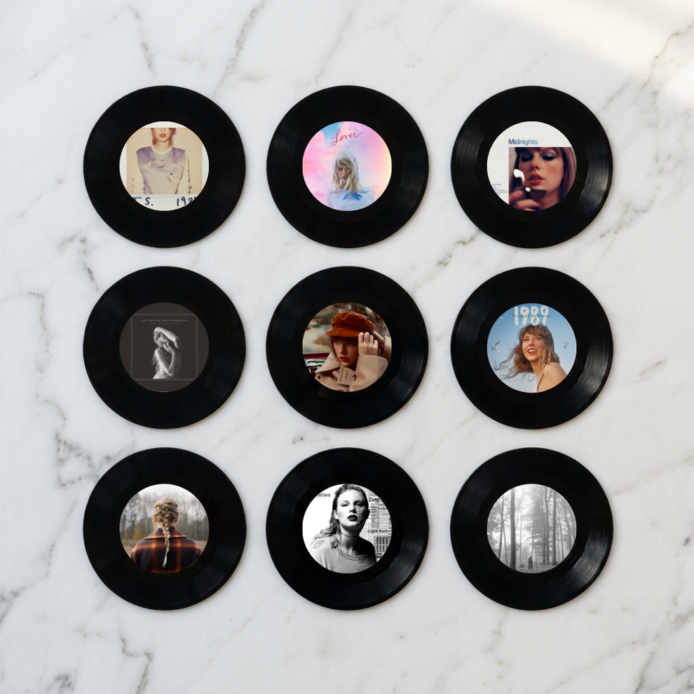 Mini Vinyle Magnétique Personnalisé – Photo & Musique | Vinylson